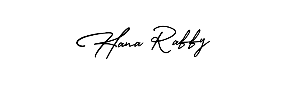 You can use this online signature creator to create a handwritten signature for the name Hana Raffy. This is the best online autograph maker. Hana Raffy signature style 3 images and pictures png