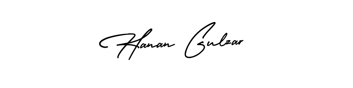 Make a short Hanan Gulzar signature style. Manage your documents anywhere anytime using AmerikaSignatureDemo-Regular. Create and add eSignatures, submit forms, share and send files easily. Hanan Gulzar signature style 3 images and pictures png