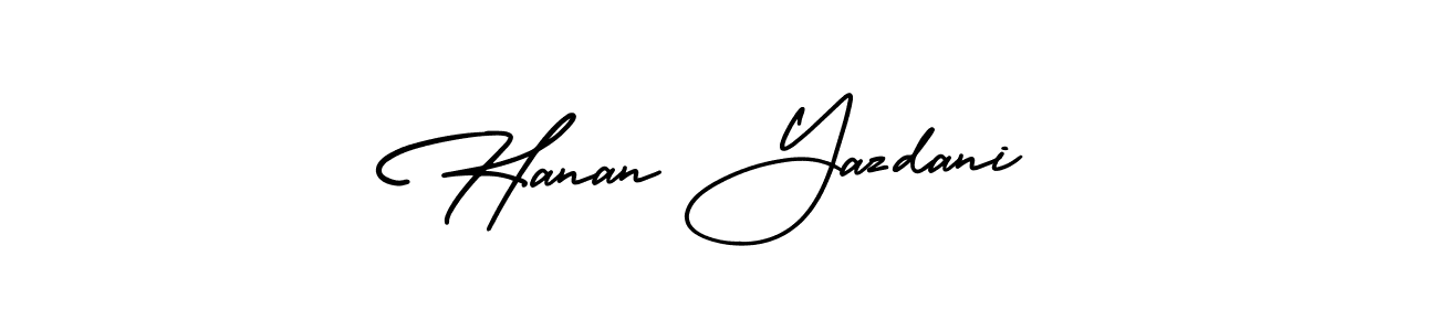 Also we have Hanan Yazdani name is the best signature style. Create professional handwritten signature collection using AmerikaSignatureDemo-Regular autograph style. Hanan Yazdani signature style 3 images and pictures png