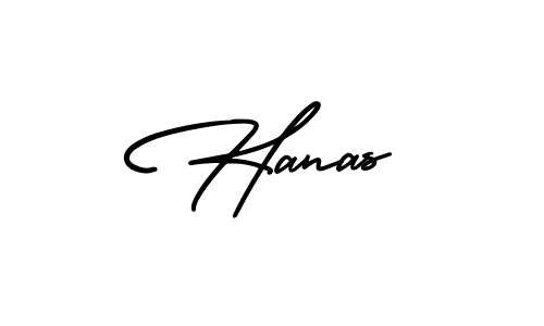 Similarly AmerikaSignatureDemo-Regular is the best handwritten signature design. Signature creator online .You can use it as an online autograph creator for name Hanas. Hanas signature style 3 images and pictures png