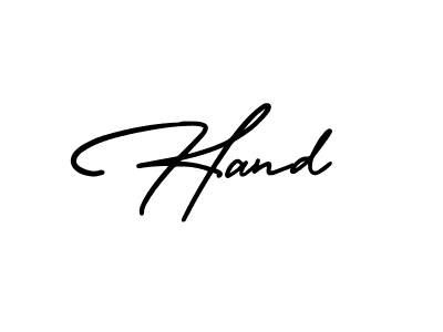 AmerikaSignatureDemo-Regular is a professional signature style that is perfect for those who want to add a touch of class to their signature. It is also a great choice for those who want to make their signature more unique. Get Hand name to fancy signature for free. Hand signature style 3 images and pictures png