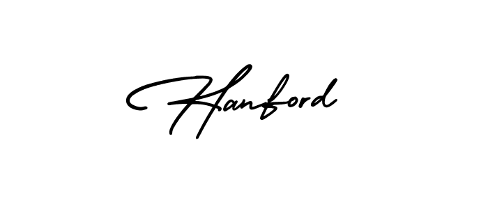 Create a beautiful signature design for name Hanford. With this signature (AmerikaSignatureDemo-Regular) fonts, you can make a handwritten signature for free. Hanford signature style 3 images and pictures png