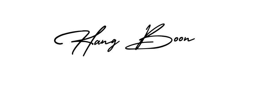 Also You can easily find your signature by using the search form. We will create Hang Boon name handwritten signature images for you free of cost using AmerikaSignatureDemo-Regular sign style. Hang Boon signature style 3 images and pictures png