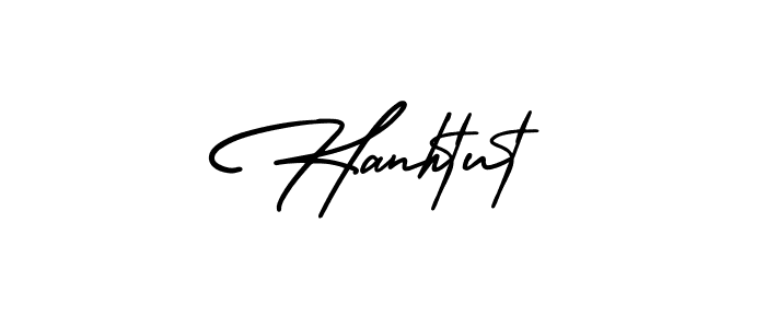 This is the best signature style for the Hanhtut name. Also you like these signature font (AmerikaSignatureDemo-Regular). Mix name signature. Hanhtut signature style 3 images and pictures png