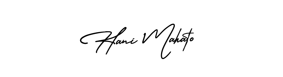 Also we have Hani Mahato name is the best signature style. Create professional handwritten signature collection using AmerikaSignatureDemo-Regular autograph style. Hani Mahato signature style 3 images and pictures png