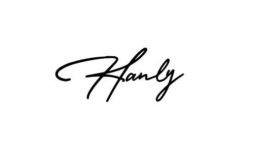 Also we have Hanly name is the best signature style. Create professional handwritten signature collection using AmerikaSignatureDemo-Regular autograph style. Hanly signature style 3 images and pictures png