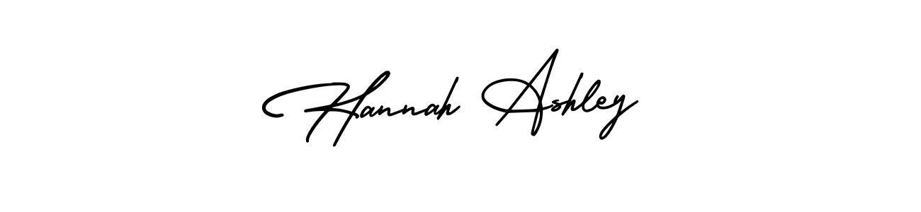 Design your own signature with our free online signature maker. With this signature software, you can create a handwritten (AmerikaSignatureDemo-Regular) signature for name Hannah Ashley. Hannah Ashley signature style 3 images and pictures png