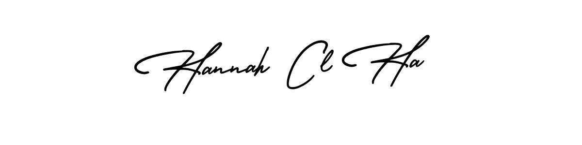 How to make Hannah Cl Ha signature? AmerikaSignatureDemo-Regular is a professional autograph style. Create handwritten signature for Hannah Cl Ha name. Hannah Cl Ha signature style 3 images and pictures png