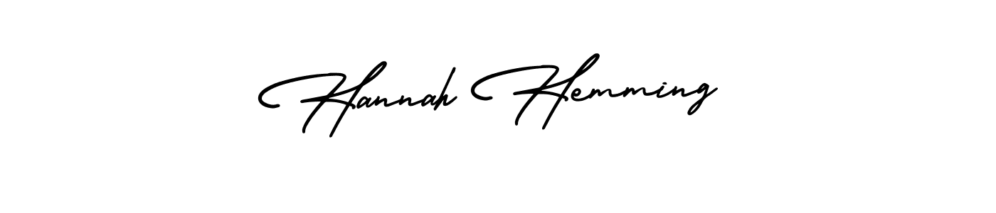 if you are searching for the best signature style for your name Hannah Hemming. so please give up your signature search. here we have designed multiple signature styles  using AmerikaSignatureDemo-Regular. Hannah Hemming signature style 3 images and pictures png