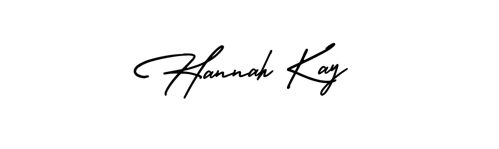 Make a beautiful signature design for name Hannah Kay. Use this online signature maker to create a handwritten signature for free. Hannah Kay signature style 3 images and pictures png