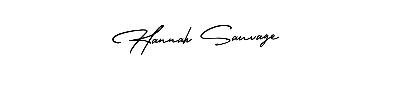 Similarly AmerikaSignatureDemo-Regular is the best handwritten signature design. Signature creator online .You can use it as an online autograph creator for name Hannah Sauvage. Hannah Sauvage signature style 3 images and pictures png