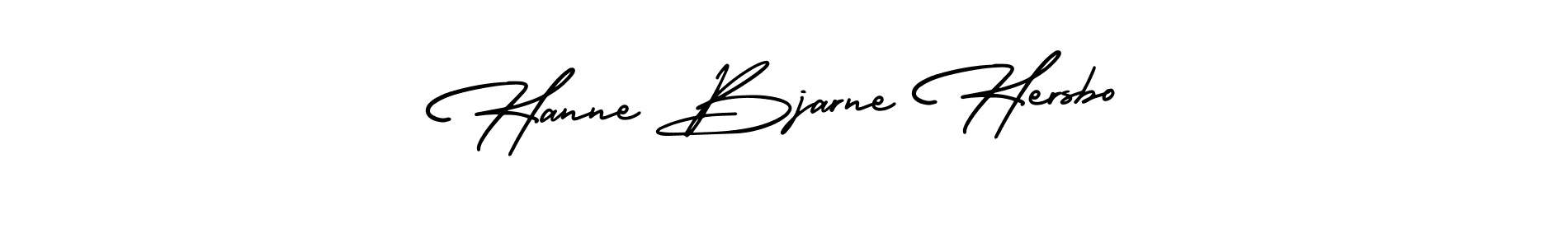 Once you've used our free online signature maker to create your best signature AmerikaSignatureDemo-Regular style, it's time to enjoy all of the benefits that Hanne Bjarne Hersbo name signing documents. Hanne Bjarne Hersbo signature style 3 images and pictures png