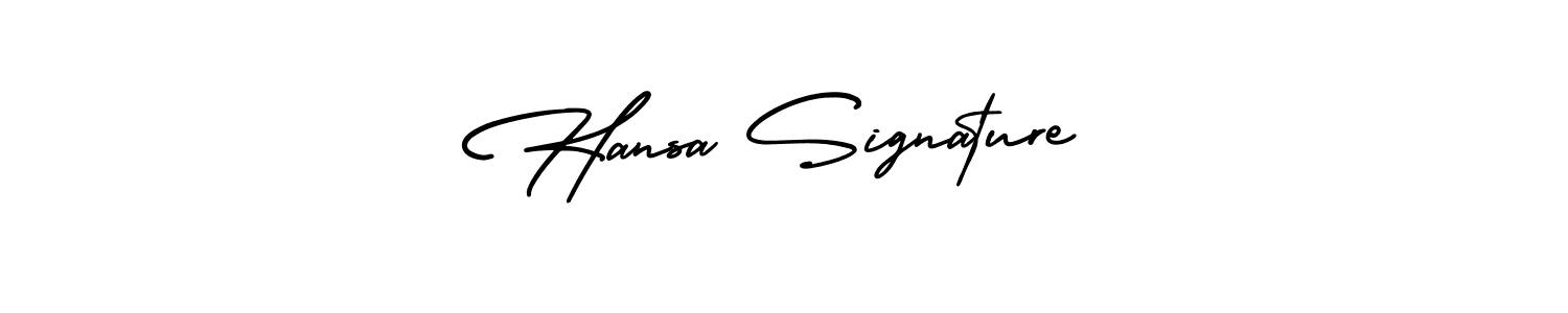 Also You can easily find your signature by using the search form. We will create Hansa Signature name handwritten signature images for you free of cost using AmerikaSignatureDemo-Regular sign style. Hansa Signature signature style 3 images and pictures png