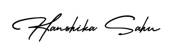Design your own signature with our free online signature maker. With this signature software, you can create a handwritten (AmerikaSignatureDemo-Regular) signature for name Hanshika Sahu. Hanshika Sahu signature style 3 images and pictures png