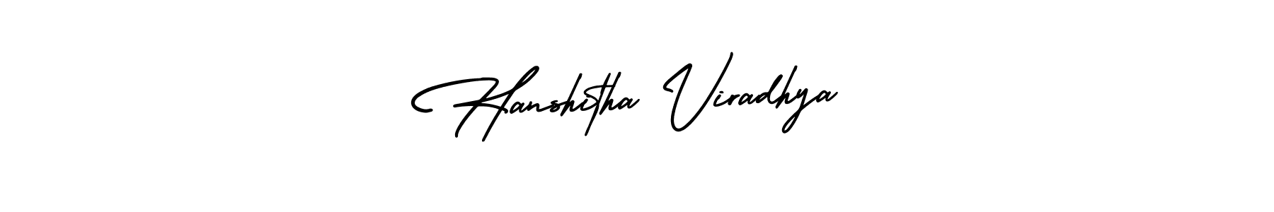 Similarly AmerikaSignatureDemo-Regular is the best handwritten signature design. Signature creator online .You can use it as an online autograph creator for name Hanshitha Viradhya. Hanshitha Viradhya signature style 3 images and pictures png