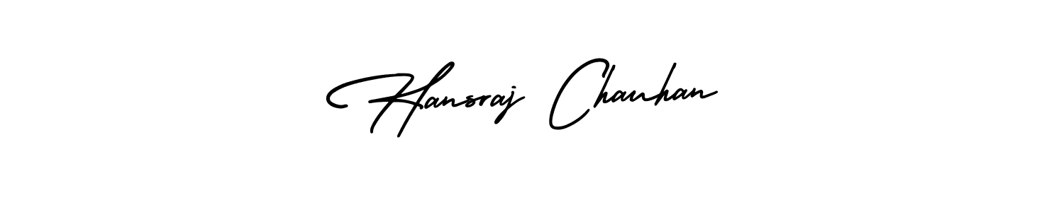 Also we have Hansraj Chauhan name is the best signature style. Create professional handwritten signature collection using AmerikaSignatureDemo-Regular autograph style. Hansraj Chauhan signature style 3 images and pictures png