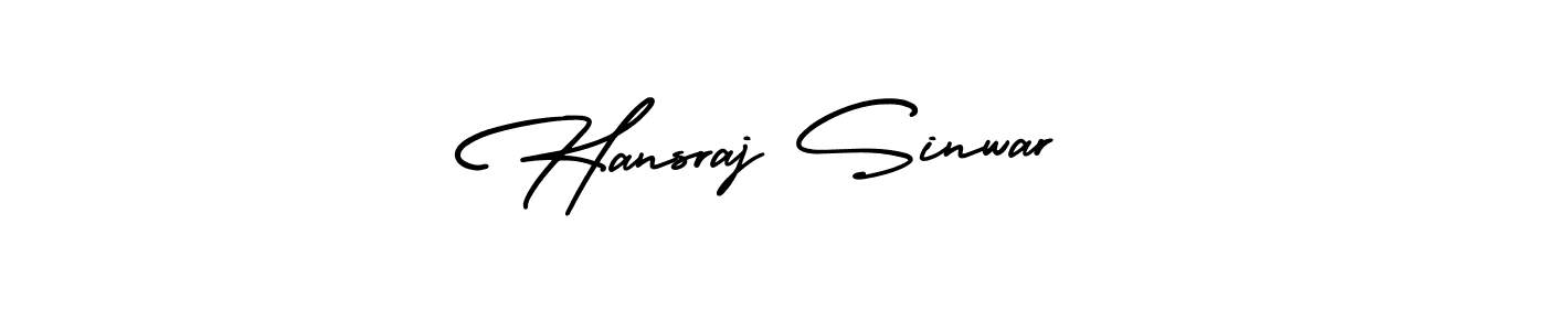 Also we have Hansraj Sinwar name is the best signature style. Create professional handwritten signature collection using AmerikaSignatureDemo-Regular autograph style. Hansraj Sinwar signature style 3 images and pictures png