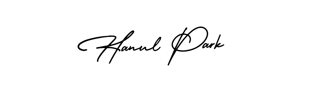 Similarly AmerikaSignatureDemo-Regular is the best handwritten signature design. Signature creator online .You can use it as an online autograph creator for name Hanul Park. Hanul Park signature style 3 images and pictures png