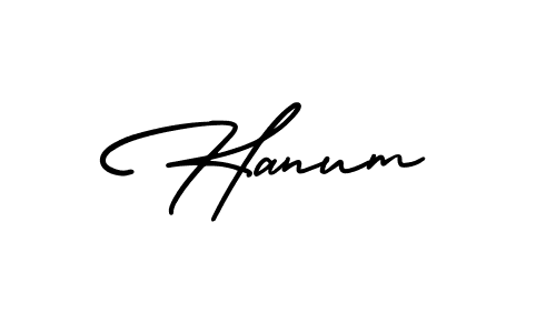 Make a beautiful signature design for name Hanum. Use this online signature maker to create a handwritten signature for free. Hanum signature style 3 images and pictures png