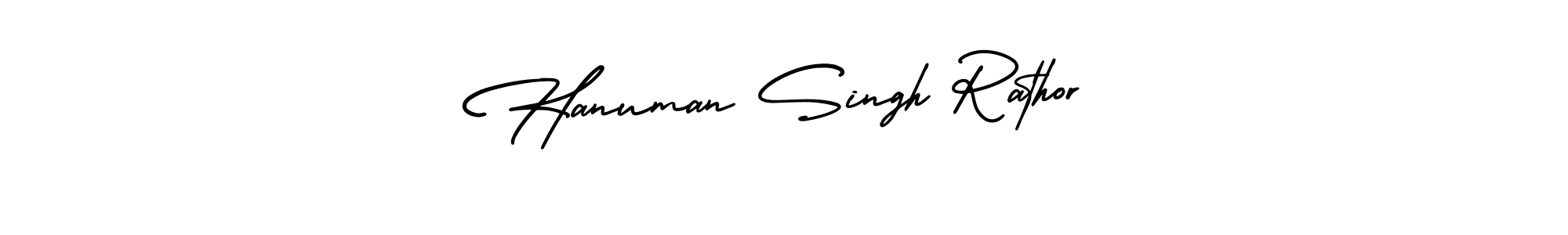 It looks lik you need a new signature style for name Hanuman Singh Rathor. Design unique handwritten (AmerikaSignatureDemo-Regular) signature with our free signature maker in just a few clicks. Hanuman Singh Rathor signature style 3 images and pictures png