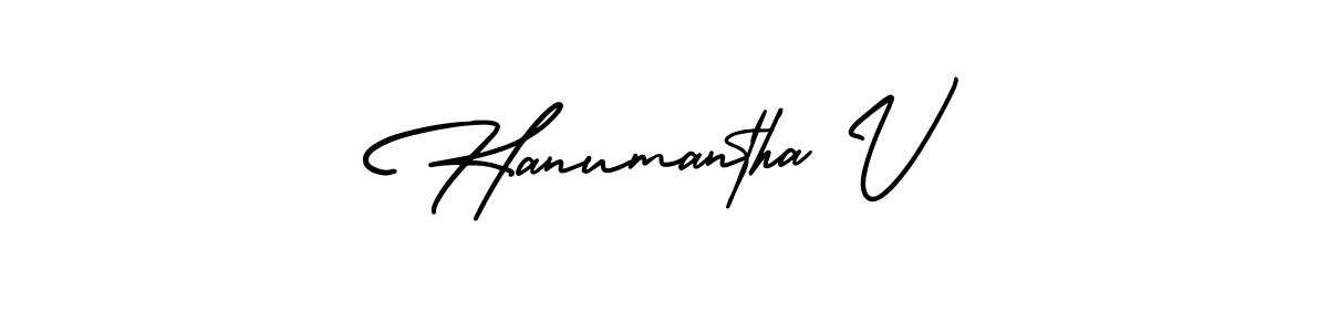 Make a short Hanumantha V signature style. Manage your documents anywhere anytime using AmerikaSignatureDemo-Regular. Create and add eSignatures, submit forms, share and send files easily. Hanumantha V signature style 3 images and pictures png