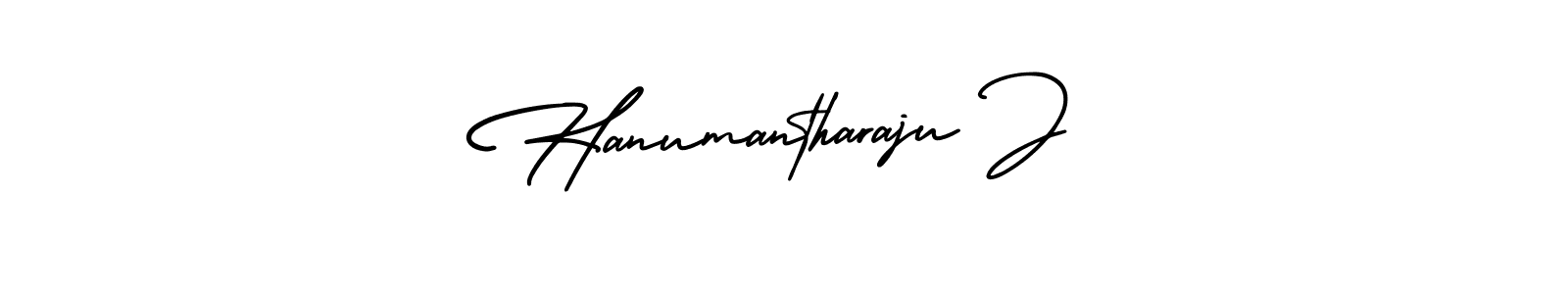 It looks lik you need a new signature style for name Hanumantharaju J. Design unique handwritten (AmerikaSignatureDemo-Regular) signature with our free signature maker in just a few clicks. Hanumantharaju J signature style 3 images and pictures png