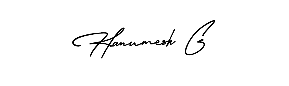 Similarly AmerikaSignatureDemo-Regular is the best handwritten signature design. Signature creator online .You can use it as an online autograph creator for name Hanumesh G. Hanumesh G signature style 3 images and pictures png