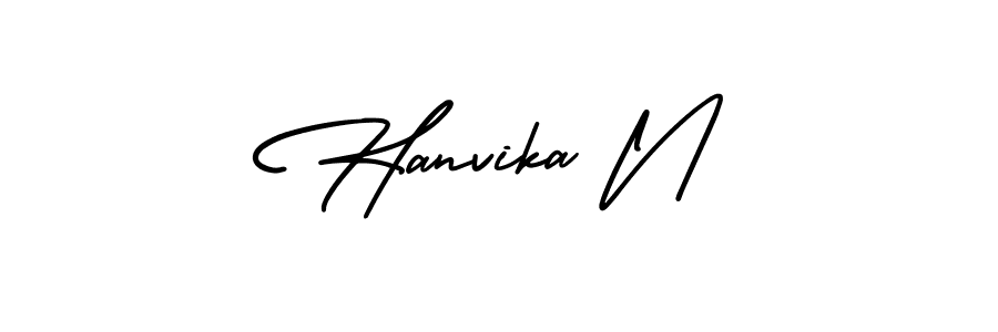 See photos of Hanvika N official signature by Spectra . Check more albums & portfolios. Read reviews & check more about AmerikaSignatureDemo-Regular font. Hanvika N signature style 3 images and pictures png