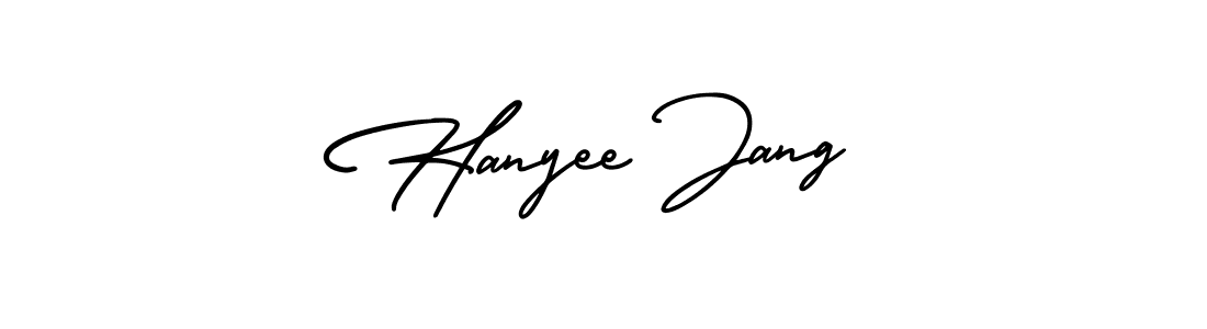 AmerikaSignatureDemo-Regular is a professional signature style that is perfect for those who want to add a touch of class to their signature. It is also a great choice for those who want to make their signature more unique. Get Hanyee Jang name to fancy signature for free. Hanyee Jang signature style 3 images and pictures png