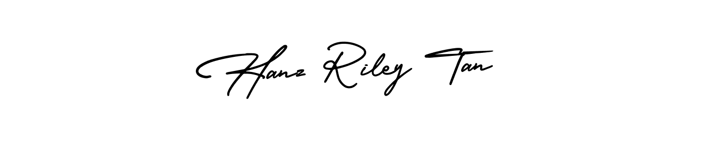 Best and Professional Signature Style for Hanz Riley Tan. AmerikaSignatureDemo-Regular Best Signature Style Collection. Hanz Riley Tan signature style 3 images and pictures png