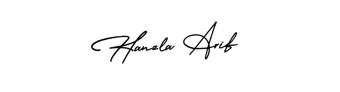 How to make Hanzla Arif signature? AmerikaSignatureDemo-Regular is a professional autograph style. Create handwritten signature for Hanzla Arif name. Hanzla Arif signature style 3 images and pictures png