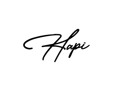 Create a beautiful signature design for name Hapi. With this signature (AmerikaSignatureDemo-Regular) fonts, you can make a handwritten signature for free. Hapi signature style 3 images and pictures png