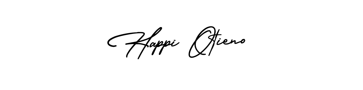 Make a beautiful signature design for name Happi Otieno. Use this online signature maker to create a handwritten signature for free. Happi Otieno signature style 3 images and pictures png