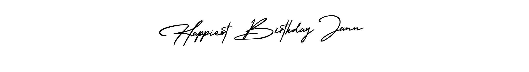 See photos of Happiest Birthday Jann official signature by Spectra . Check more albums & portfolios. Read reviews & check more about AmerikaSignatureDemo-Regular font. Happiest Birthday Jann signature style 3 images and pictures png