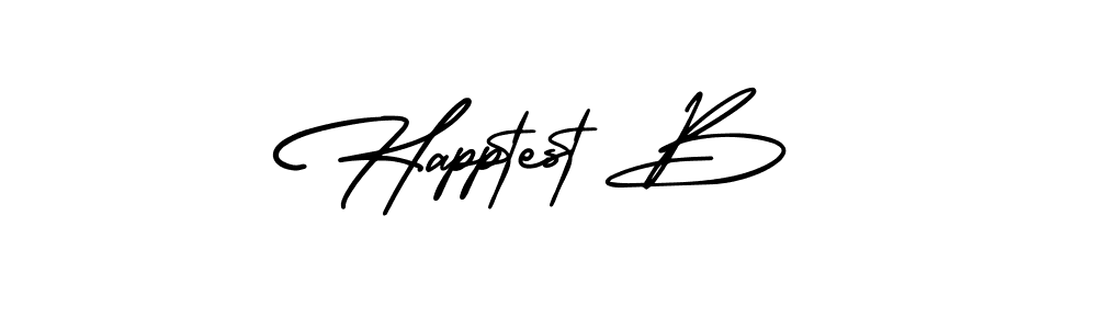 if you are searching for the best signature style for your name Happtest B. so please give up your signature search. here we have designed multiple signature styles  using AmerikaSignatureDemo-Regular. Happtest B signature style 3 images and pictures png