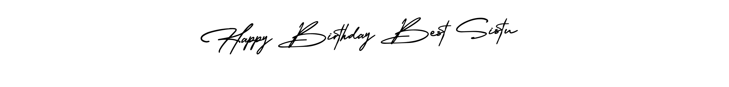 Similarly AmerikaSignatureDemo-Regular is the best handwritten signature design. Signature creator online .You can use it as an online autograph creator for name Happy Birthday Best Sistu. Happy Birthday Best Sistu signature style 3 images and pictures png