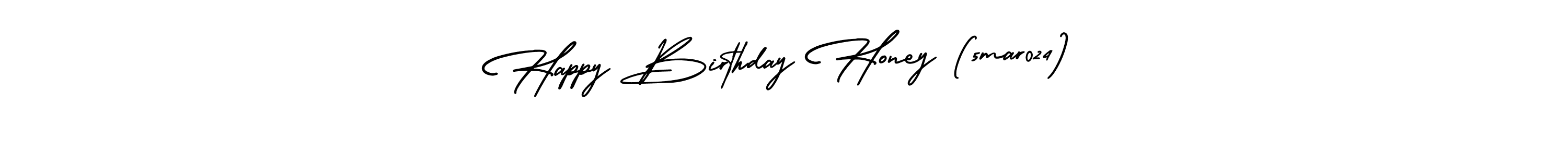Design your own signature with our free online signature maker. With this signature software, you can create a handwritten (AmerikaSignatureDemo-Regular) signature for name Happy Birthday Honey (5mar024). Happy Birthday Honey (5mar024) signature style 3 images and pictures png