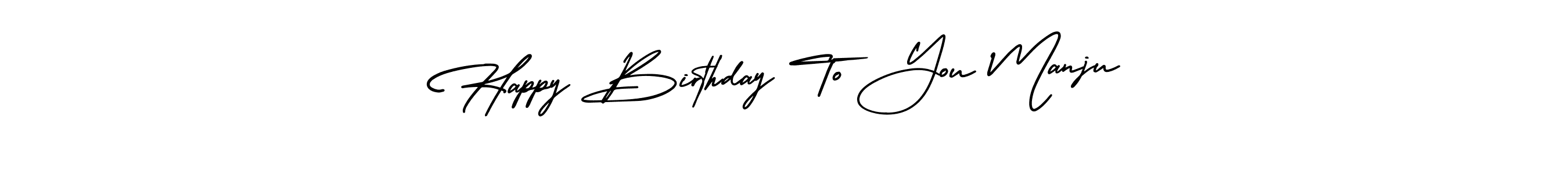 You can use this online signature creator to create a handwritten signature for the name Happy Birthday To You Manju. This is the best online autograph maker. Happy Birthday To You Manju signature style 3 images and pictures png