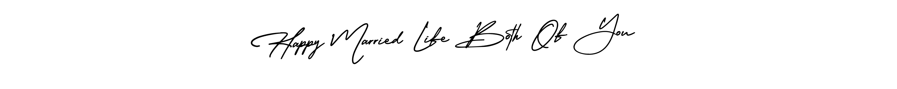 You can use this online signature creator to create a handwritten signature for the name Happy Married Life Both Of You. This is the best online autograph maker. Happy Married Life Both Of You signature style 3 images and pictures png