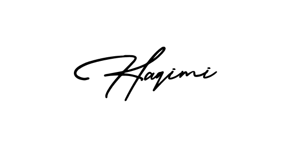 How to make Haqimi signature? AmerikaSignatureDemo-Regular is a professional autograph style. Create handwritten signature for Haqimi name. Haqimi signature style 3 images and pictures png