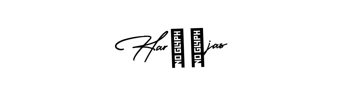 How to Draw Har♥️jas signature style? AmerikaSignatureDemo-Regular is a latest design signature styles for name Har♥️jas. Har♥️jas signature style 3 images and pictures png