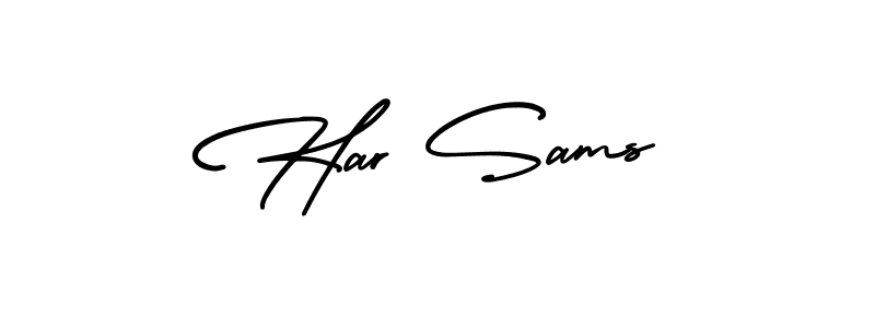 See photos of Har Sams official signature by Spectra . Check more albums & portfolios. Read reviews & check more about AmerikaSignatureDemo-Regular font. Har Sams signature style 3 images and pictures png