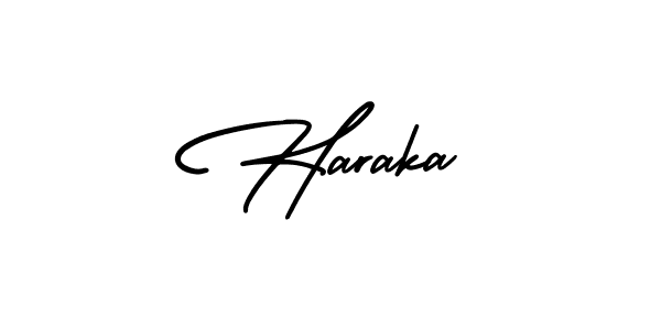 Also You can easily find your signature by using the search form. We will create Haraka name handwritten signature images for you free of cost using AmerikaSignatureDemo-Regular sign style. Haraka signature style 3 images and pictures png