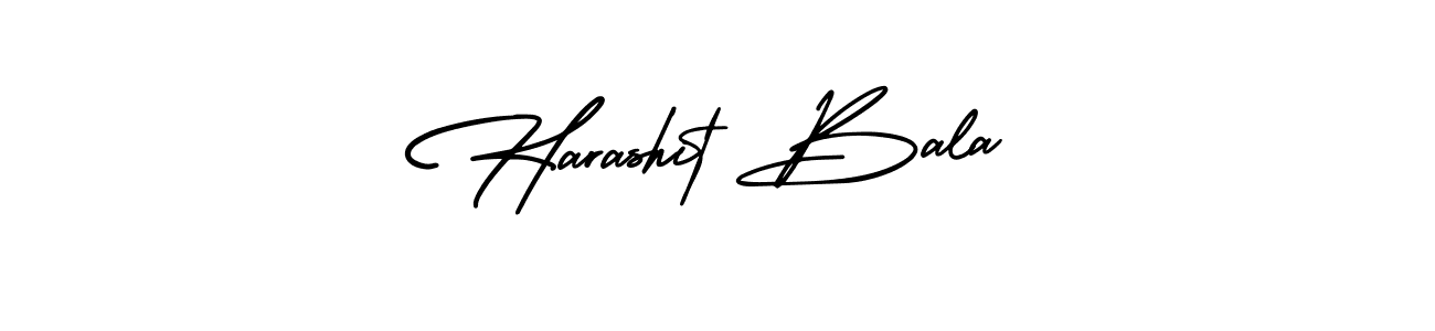 Similarly AmerikaSignatureDemo-Regular is the best handwritten signature design. Signature creator online .You can use it as an online autograph creator for name Harashit Bala. Harashit Bala signature style 3 images and pictures png