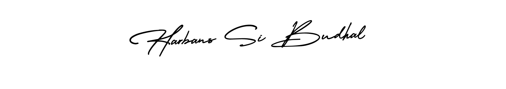 Also we have Harbans Si Budhal name is the best signature style. Create professional handwritten signature collection using AmerikaSignatureDemo-Regular autograph style. Harbans Si Budhal signature style 3 images and pictures png