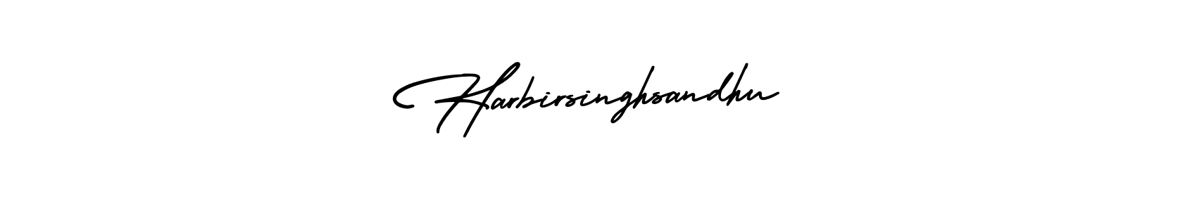 Use a signature maker to create a handwritten signature online. With this signature software, you can design (AmerikaSignatureDemo-Regular) your own signature for name Harbirsinghsandhu. Harbirsinghsandhu signature style 3 images and pictures png
