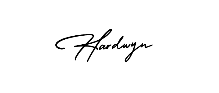 You can use this online signature creator to create a handwritten signature for the name Hardwyn. This is the best online autograph maker. Hardwyn signature style 3 images and pictures png