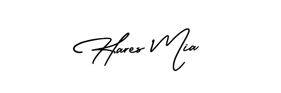 Best and Professional Signature Style for Hares Mia. AmerikaSignatureDemo-Regular Best Signature Style Collection. Hares Mia signature style 3 images and pictures png