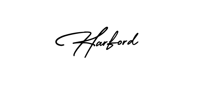 How to make Harford signature? AmerikaSignatureDemo-Regular is a professional autograph style. Create handwritten signature for Harford name. Harford signature style 3 images and pictures png