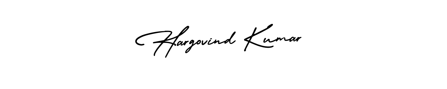 Hargovind Kumar stylish signature style. Best Handwritten Sign (AmerikaSignatureDemo-Regular) for my name. Handwritten Signature Collection Ideas for my name Hargovind Kumar. Hargovind Kumar signature style 3 images and pictures png